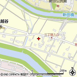 埼玉県越谷市増森2471周辺の地図