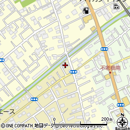 鍵の出張救急車川越市砂新田営業所２４時間受付センター周辺の地図