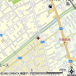 鍵の出張救急車川越市砂新田営業所２４時間受付センター周辺の地図