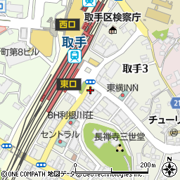 株式会社浅沼組　茨城営業所周辺の地図