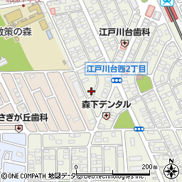 江戸川台13号公園周辺の地図