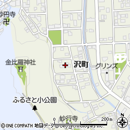 福井県越前市沢町210周辺の地図