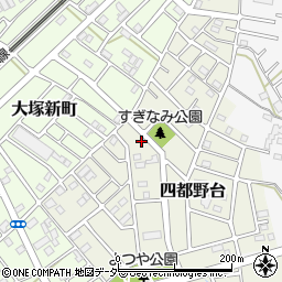 埼玉県川越市四都野台12-3周辺の地図