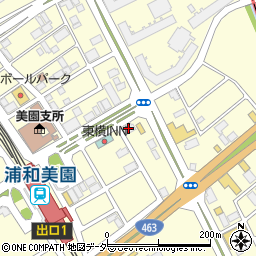 東建コーポレーション株式会社　浦和美園支店周辺の地図