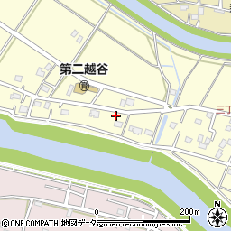 埼玉県越谷市増森310周辺の地図