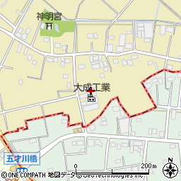 埼玉県さいたま市岩槻区釣上373周辺の地図