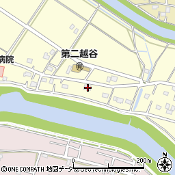 埼玉県越谷市増森302-1周辺の地図