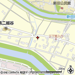 埼玉県越谷市増森2474-5周辺の地図