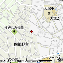 埼玉県川越市四都野台24周辺の地図