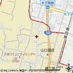 長野県上伊那郡南箕輪村12-4周辺の地図