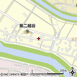 埼玉県越谷市増森390-2周辺の地図