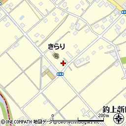 埼玉県さいたま市岩槻区釣上新田1418周辺の地図