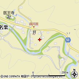 埼玉県飯能市上名栗520周辺の地図