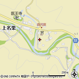 埼玉県飯能市上名栗528周辺の地図