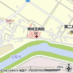 埼玉県越谷市増森260-2周辺の地図