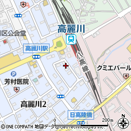 Ｋ’ｓＰＡＲＫ高麗川第３駐車場周辺の地図