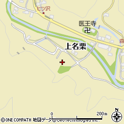 埼玉県飯能市上名栗2734周辺の地図