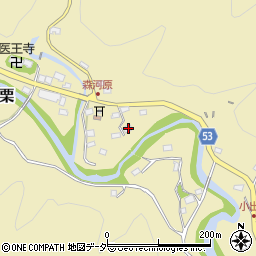 埼玉県飯能市上名栗515周辺の地図