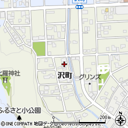 福井県越前市沢町181周辺の地図