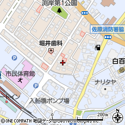 千葉県香取市北3丁目13-6周辺の地図