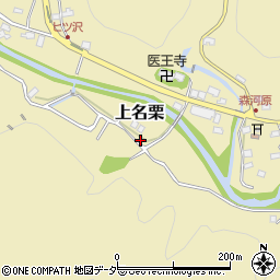 埼玉県飯能市上名栗2729周辺の地図