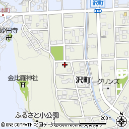 福井県越前市沢町219周辺の地図