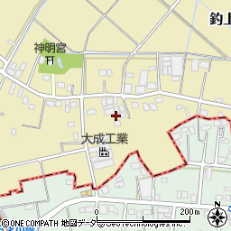 埼玉県さいたま市岩槻区釣上354周辺の地図
