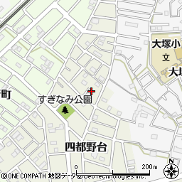 埼玉県川越市四都野台25-26周辺の地図