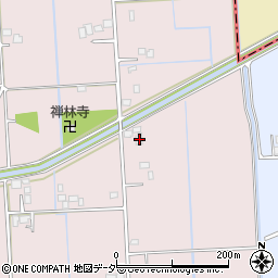 茨城県稲敷郡河内町下加納1758-1周辺の地図