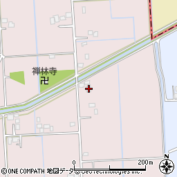 茨城県稲敷郡河内町下加納1758周辺の地図