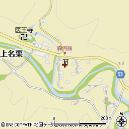 埼玉県飯能市上名栗524周辺の地図