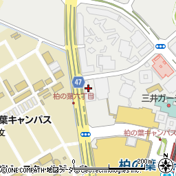 京葉銀行柏の葉キャンパス支店周辺の地図