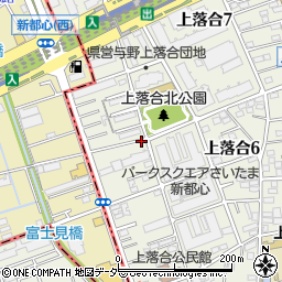 アキッパ関東月極駐車場周辺の地図
