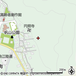 帆山神社周辺の地図
