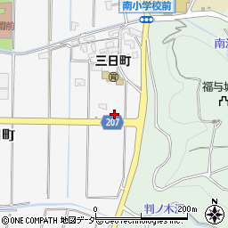 長野県上伊那郡箕輪町三日町1462周辺の地図