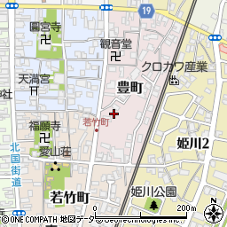福井県越前市豊町8周辺の地図