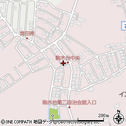 千葉県流山市駒木台338-13周辺の地図
