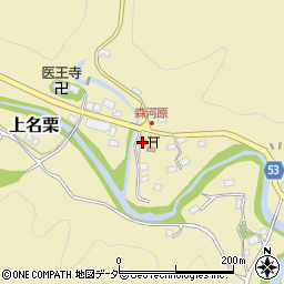 埼玉県飯能市上名栗525周辺の地図