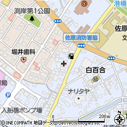 株式会社塚原硝子店周辺の地図