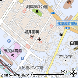 千葉県香取市北3丁目13-10周辺の地図