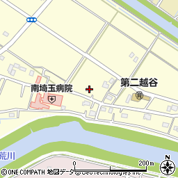 埼玉県越谷市増森273-1周辺の地図