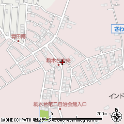 千葉県流山市駒木台338-6周辺の地図