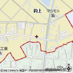 埼玉県さいたま市岩槻区釣上298周辺の地図
