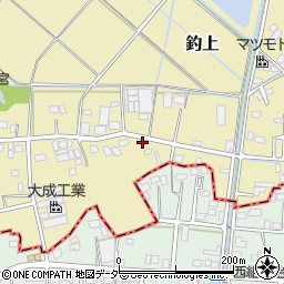 埼玉県さいたま市岩槻区釣上345周辺の地図
