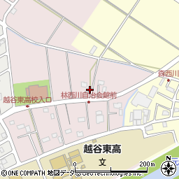 埼玉県越谷市増林5581周辺の地図