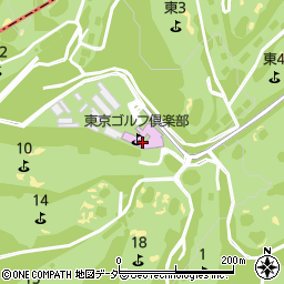 東京ゴルフ倶楽部周辺の地図