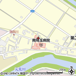 埼玉県越谷市増森254-13周辺の地図
