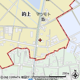 埼玉県さいたま市岩槻区釣上16周辺の地図