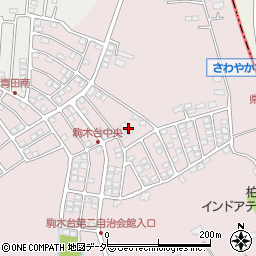 千葉県流山市駒木台350周辺の地図