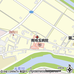 埼玉県越谷市増森254-12周辺の地図